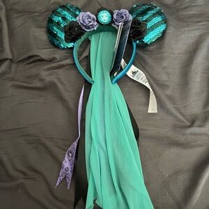 Minnie Mouse Main Attraction Haunted Mansion ear headband